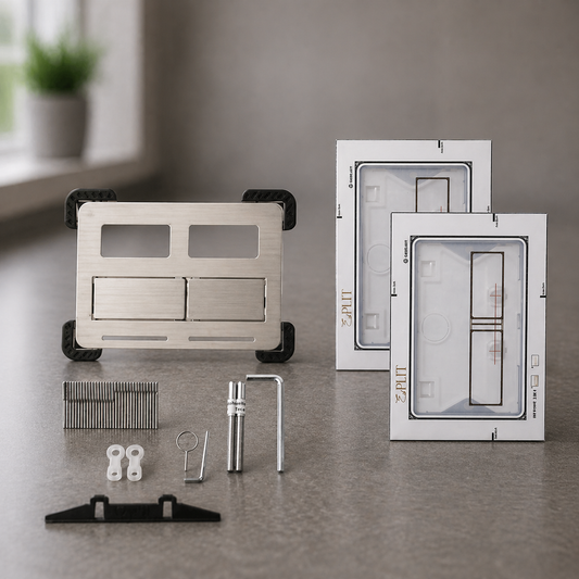 Edplit bedieningspaneel voor Geberit Sigma Delta en Omega / Viega / Tece excl tools