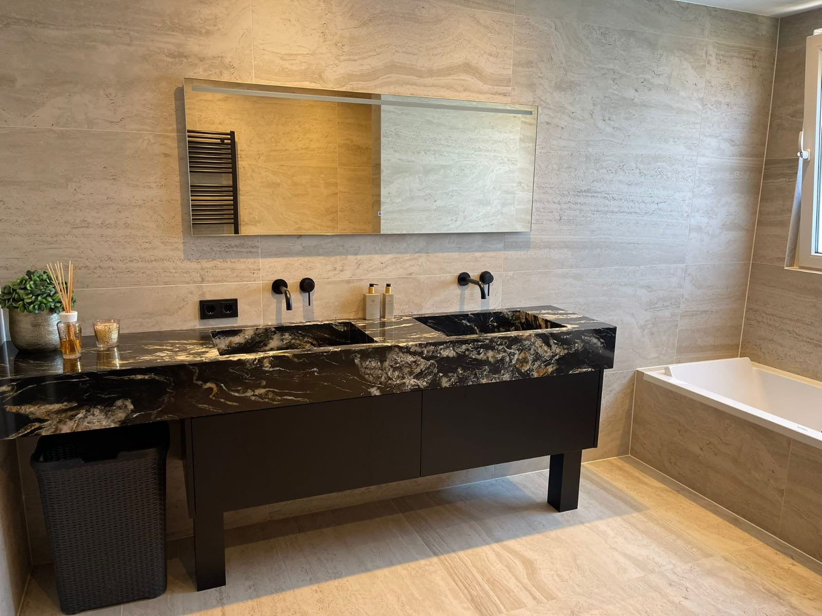 Badkamer renovatie met professioneel tegelwerk